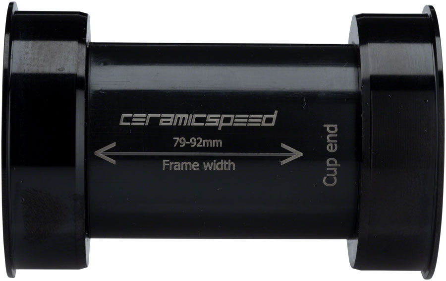 CeramicSpeed EVO386 Bottom Bracket - 86mm, 24mm Spindle, Black