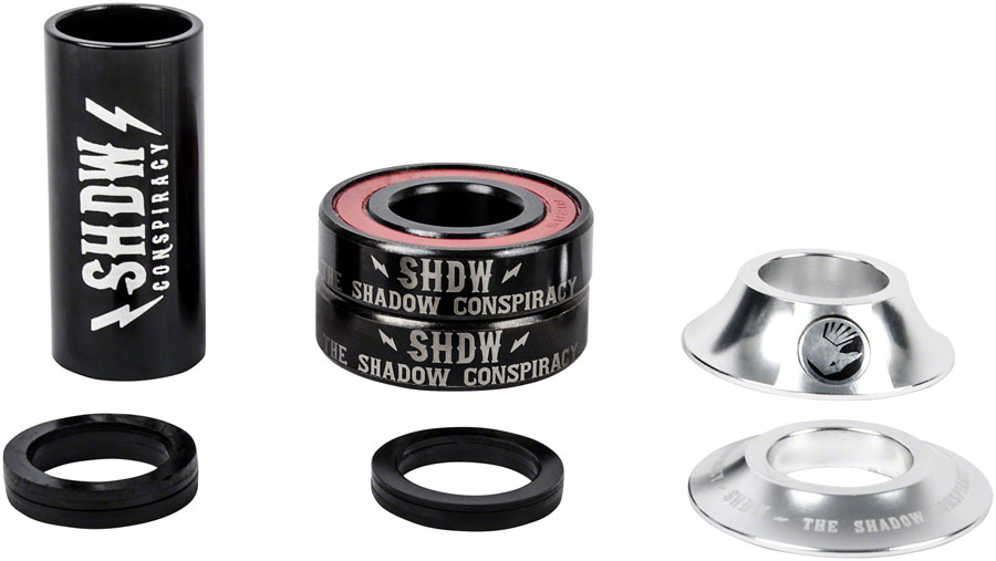 The Shadow Conspiracy Stacked Mid Bottom Bracket - Black 19mm main image 1