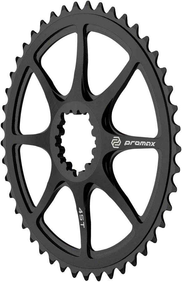 Promax Direct Mount, 45t Chainring Black