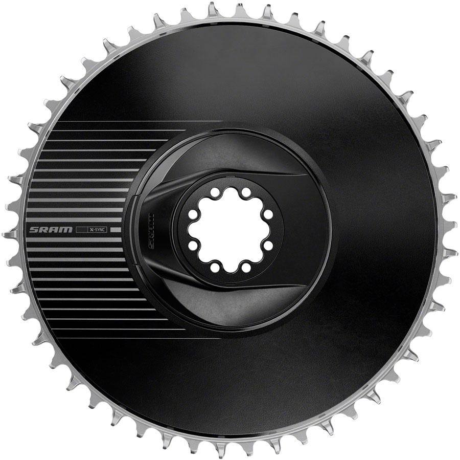 SRAM RED Aero X-Sync Direct Mount Chainring - 48t, 12-Speed, 8-Bolt Direct Mount, 6.5mm Offet, Black, E1