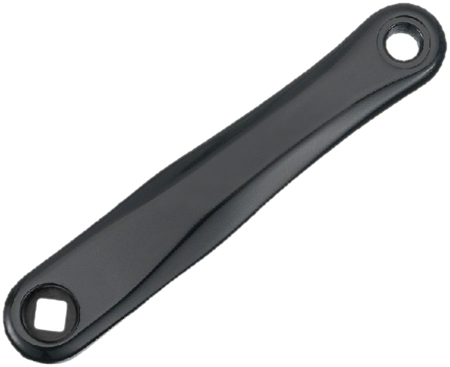 Samox SAC08 Left Crank Arm - 175mm, JIS Diamond Taper Spindle Interface, Forged Aluminum, Spindle Bolt Sold Separate, Black






