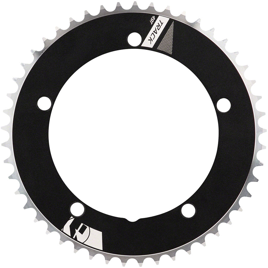 Vision Track Chainring - 49t, 144 BCD, For Vision Track Crankset, Black