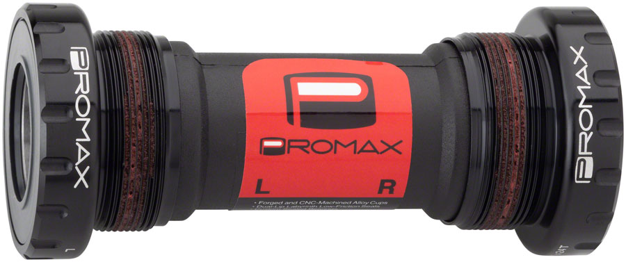 Promax EX-1 Alloy external Sealed Bottom Bracket 68/73mm Black 