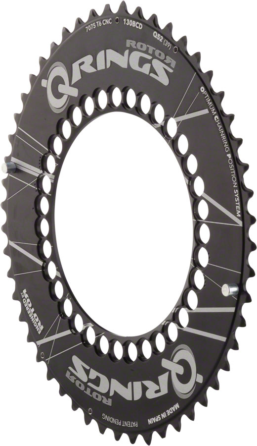 Rotor Qring 39t 130 BCD Black Inner