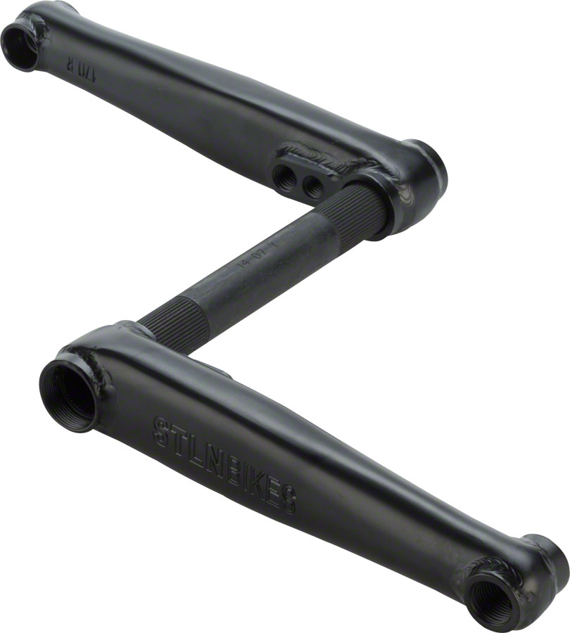 Stolen Talon V2 3-Piece Crankset - 175mm, Matte Black