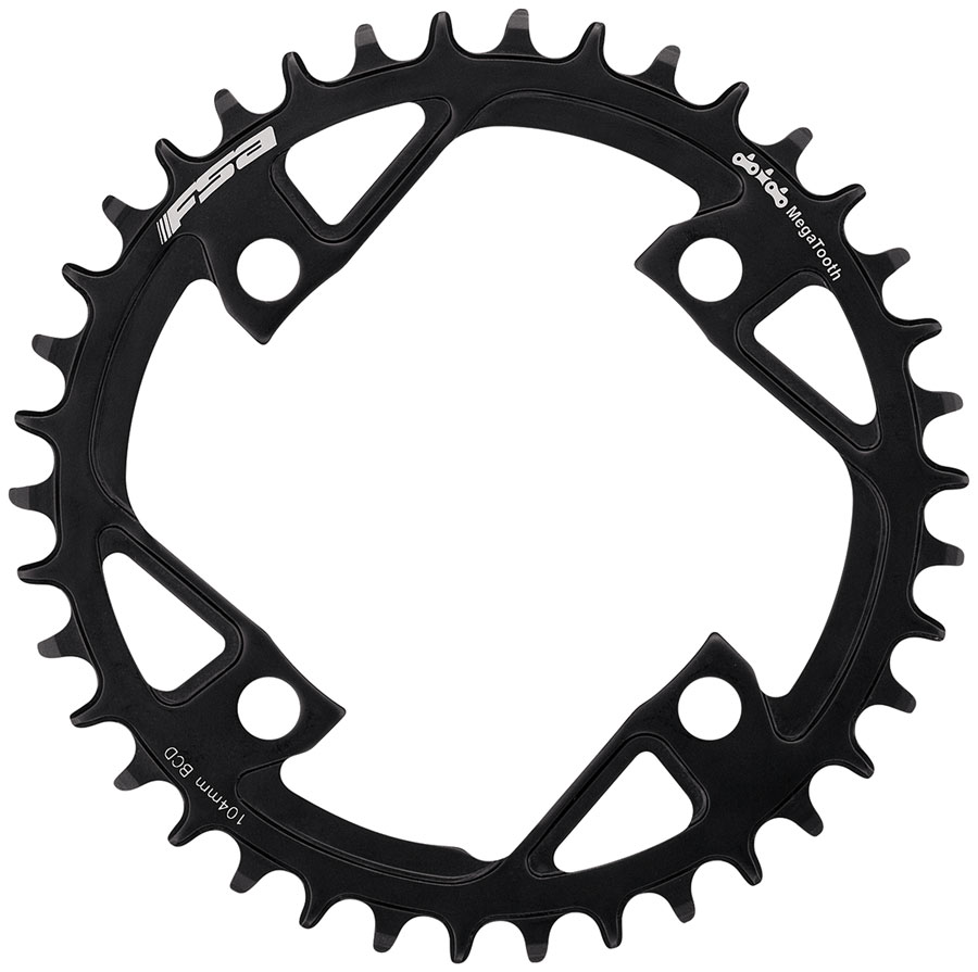 FSA MegaTooth Steel Chainring, 36T, 104BCD, 4-bolt