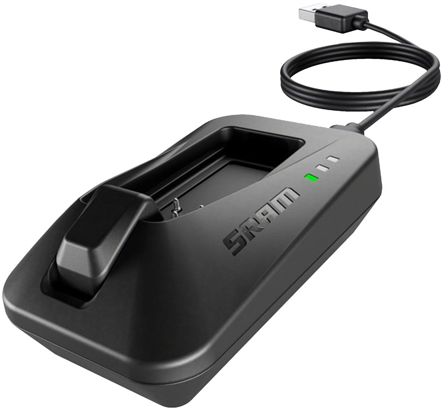 SRAM AXS Battery Charger - Compatible with AXS Battery used on SRAM, eTap, and RockShox AXS Components (Battery sold separate)