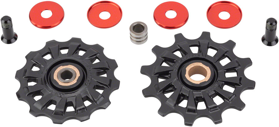 Campagnolo Super Record 12-Speed Derailleur Pulley Set with Screws 
