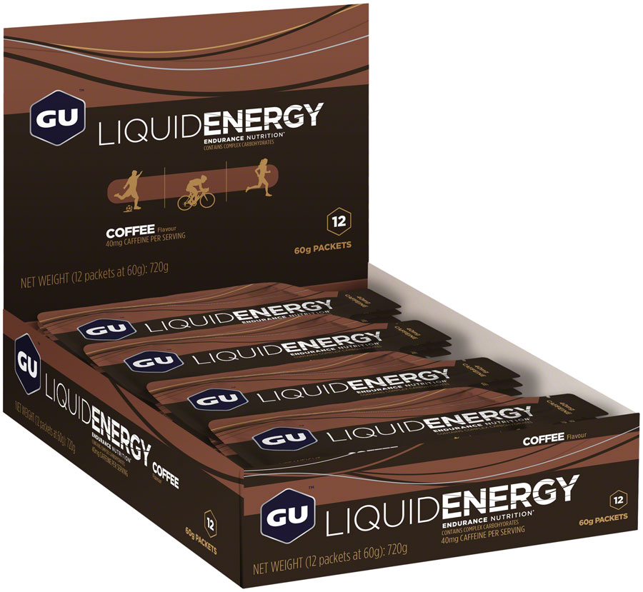 GU Liquid Energy Gel - Coffee, Box of 12