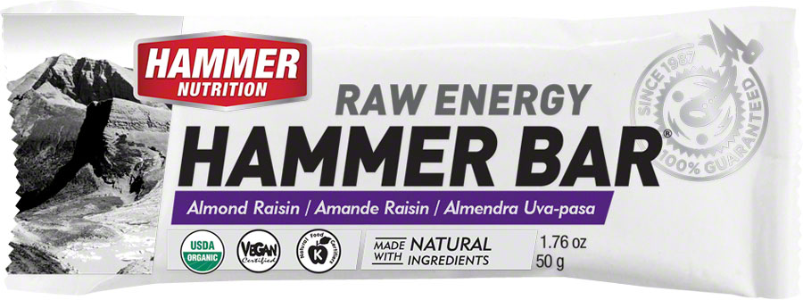Hammer Bar: Almond Raisin Box of 12