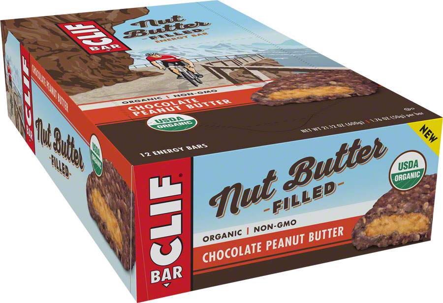 Clif Bar Nut Butter Filled: Chocolate Peanut Butter Box of 12






