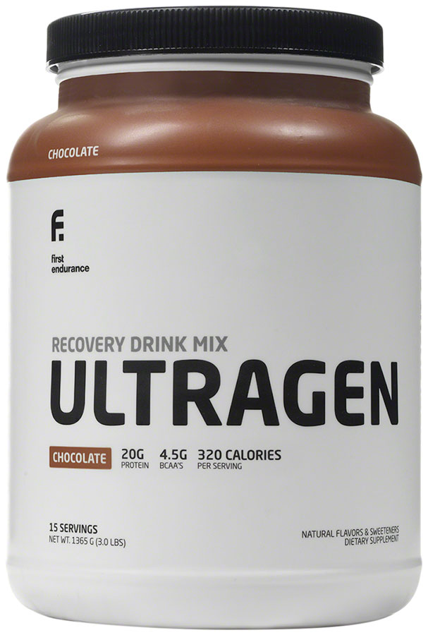 First Endurance Ultragen Recovery - Chocolate, 15 Servings