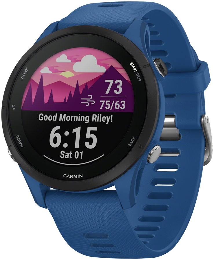 Garmin Forerunner 255 GPS Smartwatch - 45.6mm, Tidal Blue






