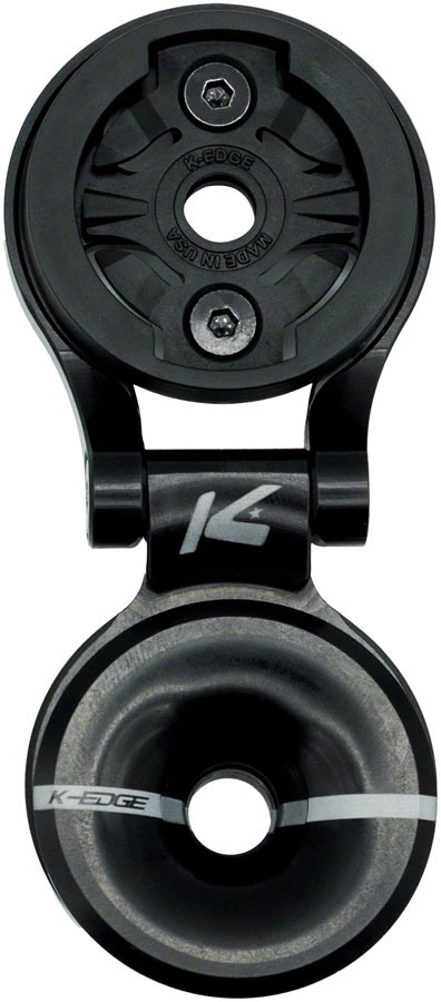 K-Edge Garmin Race Stem Mount with Cap - Black
