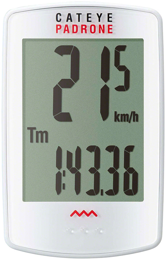 CatEye Padrone Bike Computer - Wireless, White






