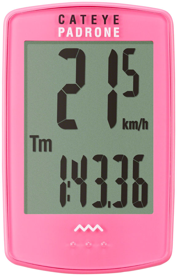 CatEye Padrone Bike Computer - Wireless, Pink