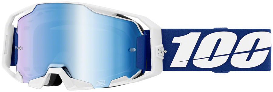 100% ARmatic Goggles - Blue, Mirror Blue Lens