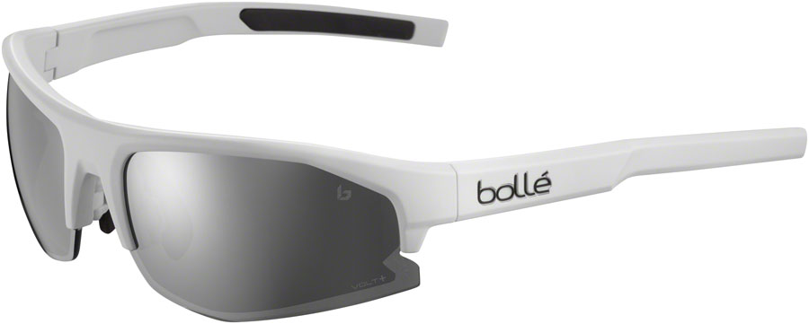 Bolle BOLT 2.0 S Sunglasses - Matte Offwhite, Volt+ Cold White Polarized Lenses