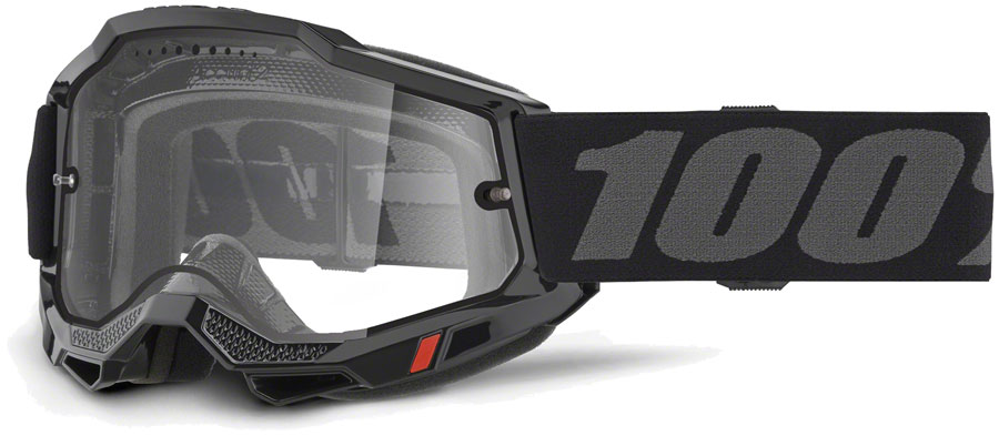 100% Accuri 2 Enduro MTB Goggles - Black/Clear






