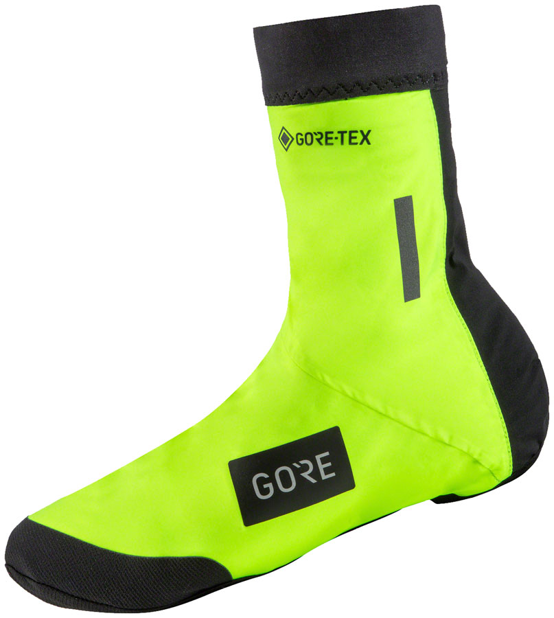 Gorewear Sleet Insulated Overshoes - Neon Yellow/Black, 7.5-8.0 