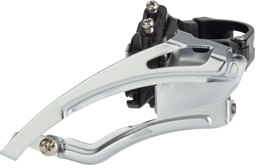 microSHIFT MarvoLT Front Derailleur - 9-Speed Double, 42t Max, High-Mount Band Clamp, Shimano Compatible






