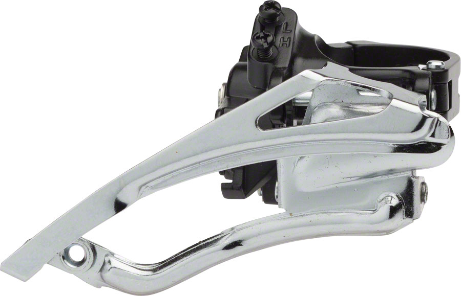 microSHIFT Mezzo Front Derailleur - 8-Speed Triple, 42/32/22t, Band Clamp, Shimano Compatible