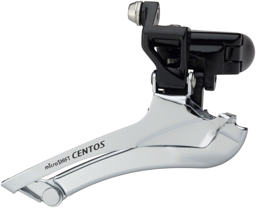 microSHIFT Centos Front Derailleur - 10-Speed, Double, 34.9 Band Clamp (Adapter for 31.8mm), 56t Max, Shimano Compatible






