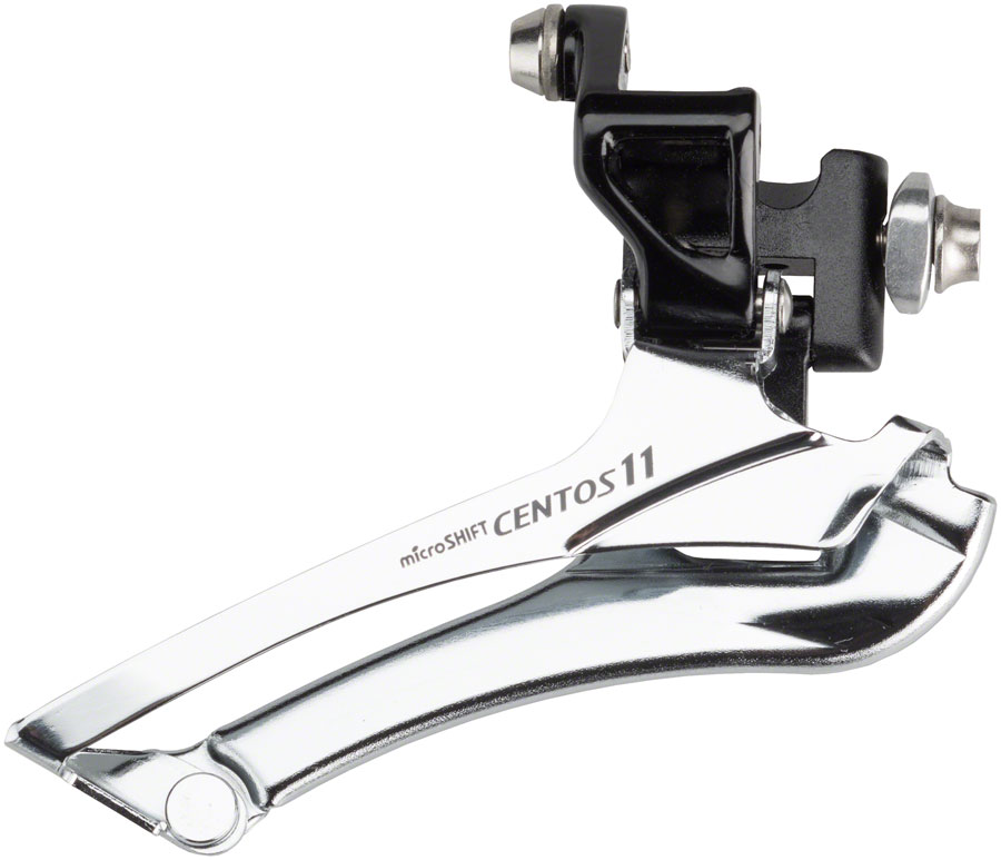 microSHIFT Centos Front Derailleur - 11-Speed Double, Braze-On, 56t Max, Shimano Compatible






