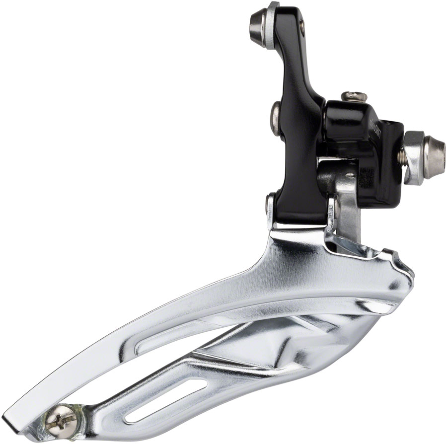 microSHIFT R439 Front Derailleur - 9-Speed, Triple 52/42/30T, Braze-On, Shimano Compatible






