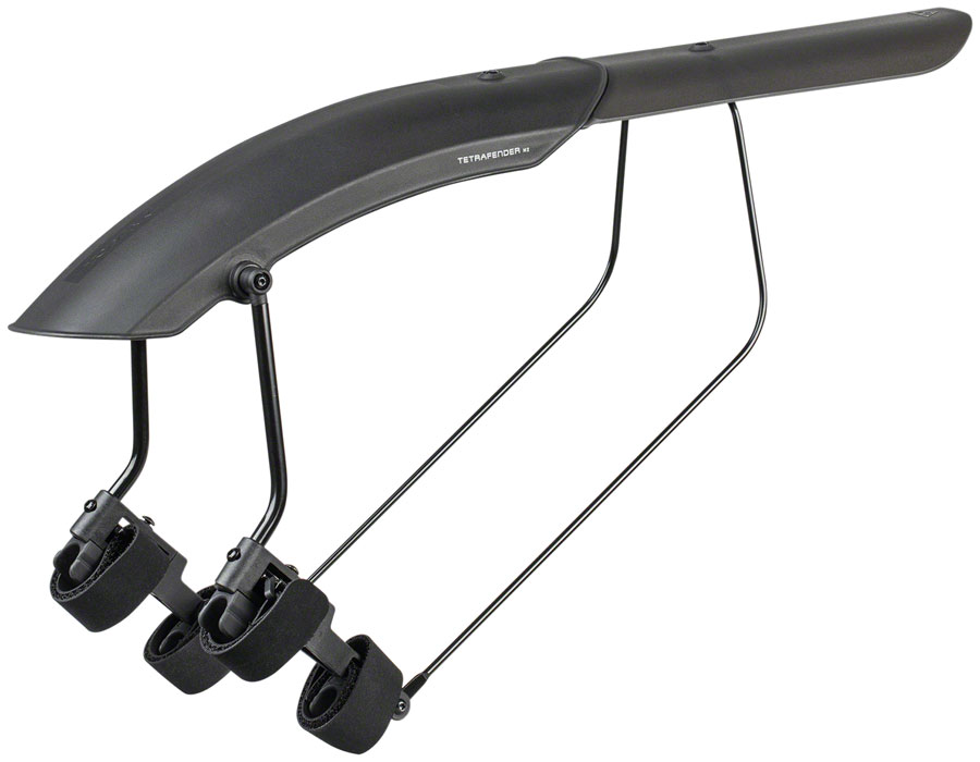 Topeak Tetrafender M2 Fender - Strap-on, Rear, Black 