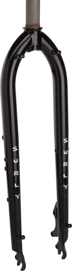 Surly Krampus 29" QR Fork, 1-1/8" Straight Steerer, Black 