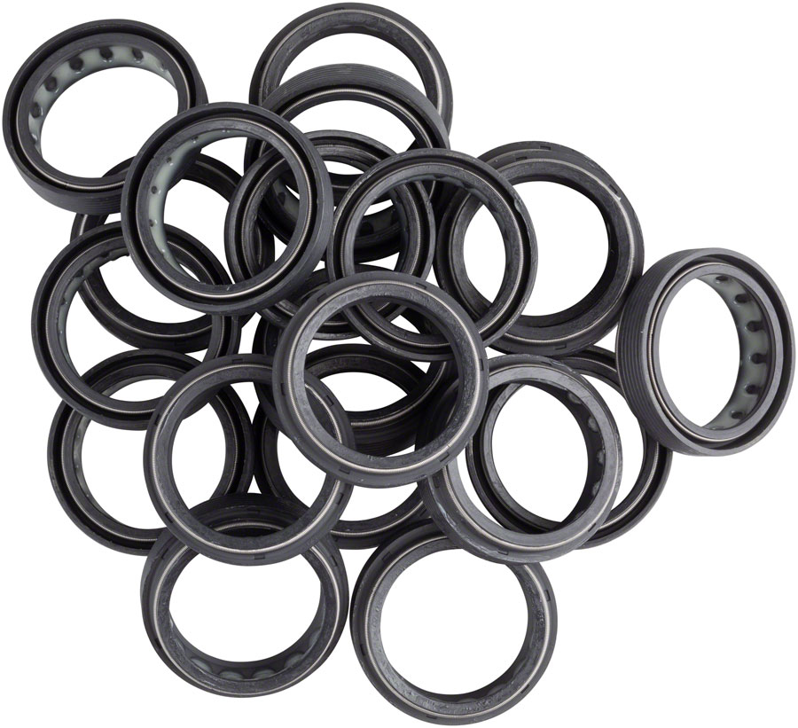 RockShox Dust Wiper Kit - 38mm Black, Includes Flangeless Dust Wipers, (QTY 20) - ZEB 2021 (10%Off)