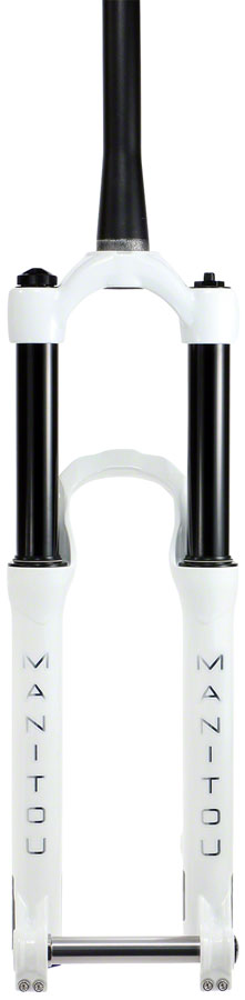 Manitou Circus Expert Suspension Fork - 26", 100 mm, 20 x 110 mm, 41 mm Offset, Gloss White






