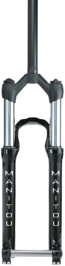 Manitou Circus Comp Suspension Fork - 26", 100 mm, 20 x 110 mm, 41 mm Offset, Gloss Black, Straight Steer






