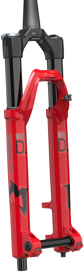 Marzocchi Bomber DJ Suspension Fork - 26", 100 mm, 20 x 110 mm, 37 mm Offset, Gloss Red, Grip, Sweep-Adj 
