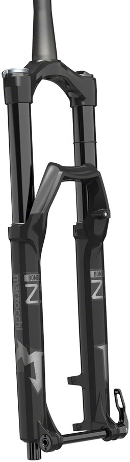 Marzocchi Bomber Z1 Suspension Fork - 27.5", 180 mm, QR15 x 110 mm, 44 mm Offset, Shiny Black, Grip, Sweep-Adj 