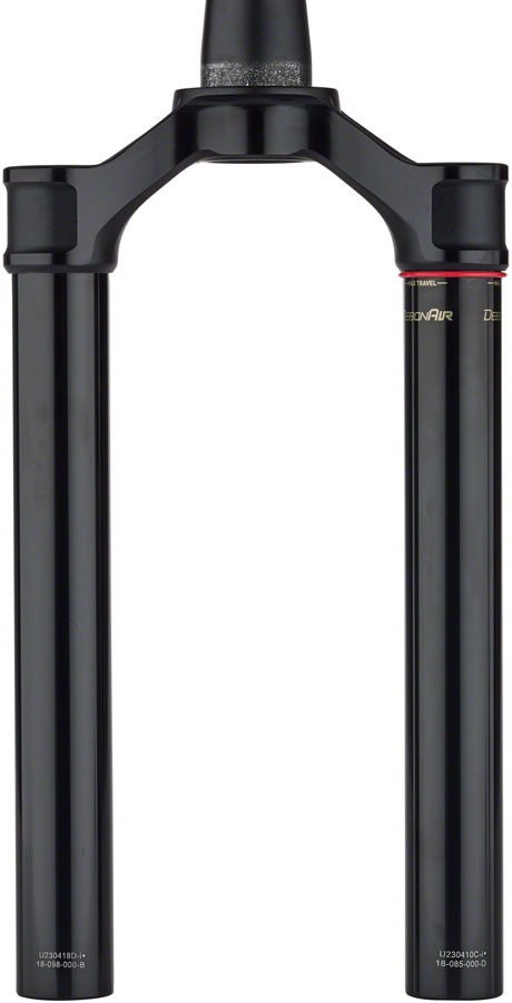RockShox Crown/Steerer/Uppertube - Debonair 29 Boost 44 Offset Aluminum Taper Black Ano SID SL Ultimate, 35mm, 100-120mm - D1+ (2024+) (15%Off)