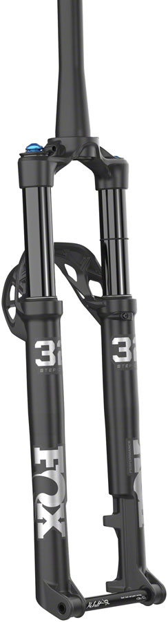 FOX 32 Step-Cast Performance Suspension Fork - 29", 100mm, 15x110mm, Kabolt SL, 44mm Offset, GRIP Damper, Push-Lk., Ano Crown, Matte Black