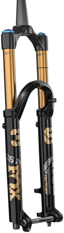 FOX 36 Factory Suspension Fork - 29", 160 mm, 15 x 110 mm, Kabolt-X, 44mm Offset, GRIP X Damper, 58HT, Shiny Black