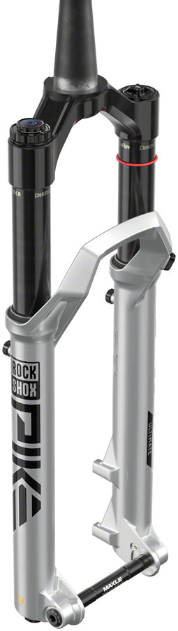 RockShox Pike Ultimate Charger 3.1 RC2 Suspension Fork - 27.5", 130 mm, 15 x 110 mm, 44 mm Offset, Silver, C2 
