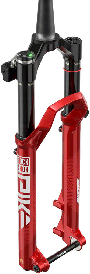RockShox Pike Ultimate Flight Attendant Charger 3.1 Suspension Fork - 29", 140 mm, 15 x 110 mm, 44 mm Offset, Electric Red, A3 