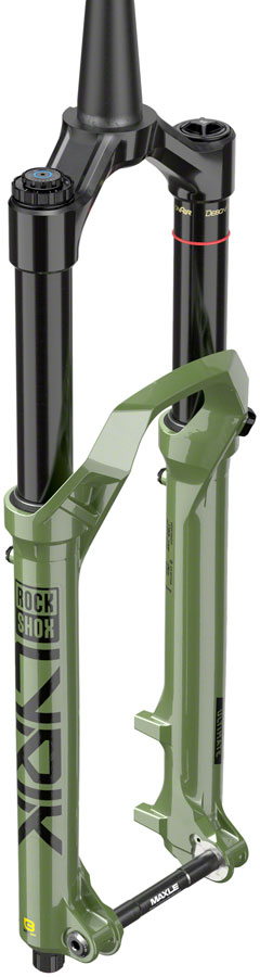 RockShox Lyrik Ultimate Charger 3 RC2 Suspension Fork - 27.5", 160 mm, 15 x 110 mm, 44 mm Offset, Green, D1 