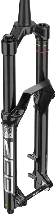 RockShox ZEB Ultimate Charger 3 RC2 Suspension Fork - 27.5", 190 mm, 15 x 110 mm, 44 mm Offset, Gloss Black, A2 