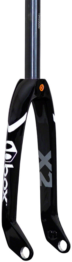 BOX One X2 Pro Carbon BMX Fork - 1 1/8", 20mm, Black, 24" 
