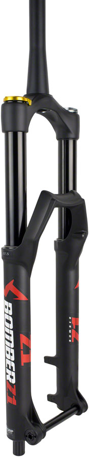 Marzocchi Bomber Z1 Coil Suspension Fork - 29", 170 mm, 15 x 110 mm, 44 mm Offset, Black, GRIP, Sweep Adjust, Kabolt 
