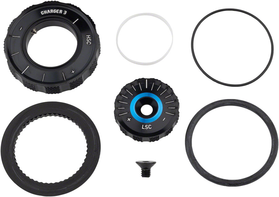 RockShox Compression Damper Knob Kit - Crown Charger 3 RC2 , ZEB Select+/Ultimate A2+ (2023+) (15%Off)