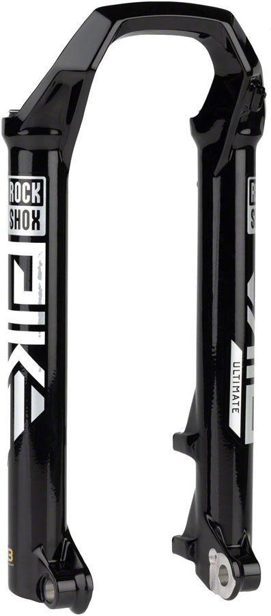 RockShox Lower Leg - Pike Ultimate C1+/Pike Flight Attendant (2023+), 27.5", 15 x 110 mm, Gloss Black (15%Off)