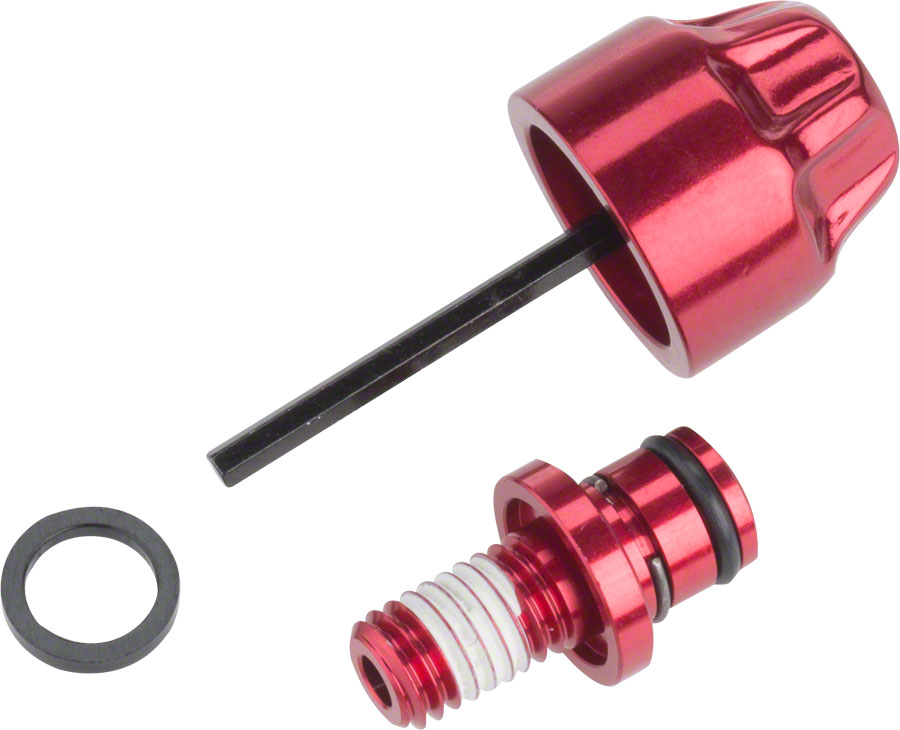 RockShox Rebound Adjuster Knob/Bolt Kit, Yari 