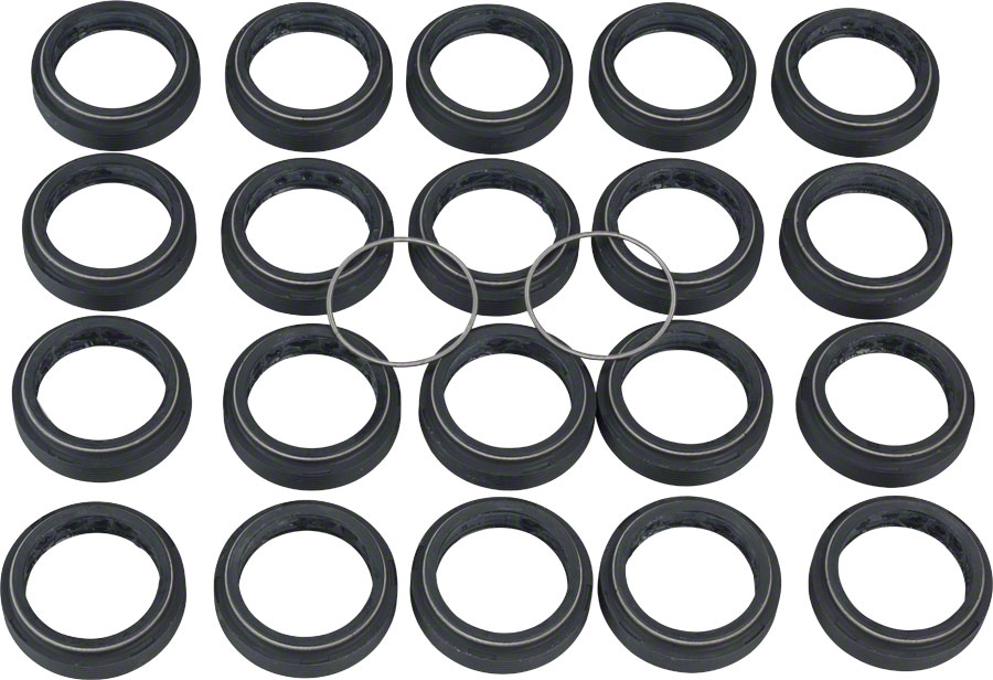 RockShox Pike / Lyrik B1 / Yari / BoXXer / Domain Dual Crown Dust Seal, 35mm SKF Black, Qty 20 