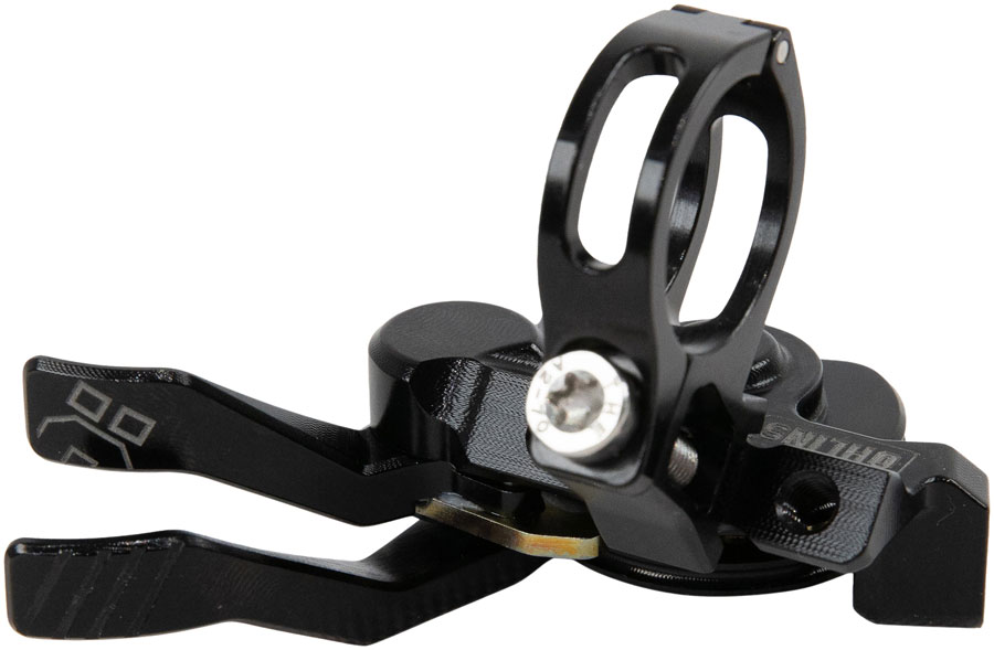 Ohlins Suspension Fork and Rear Shock Remote Lever - For RXC34 Forks and TXC Shocks, 3-position, Matchmaker Compatible, Black